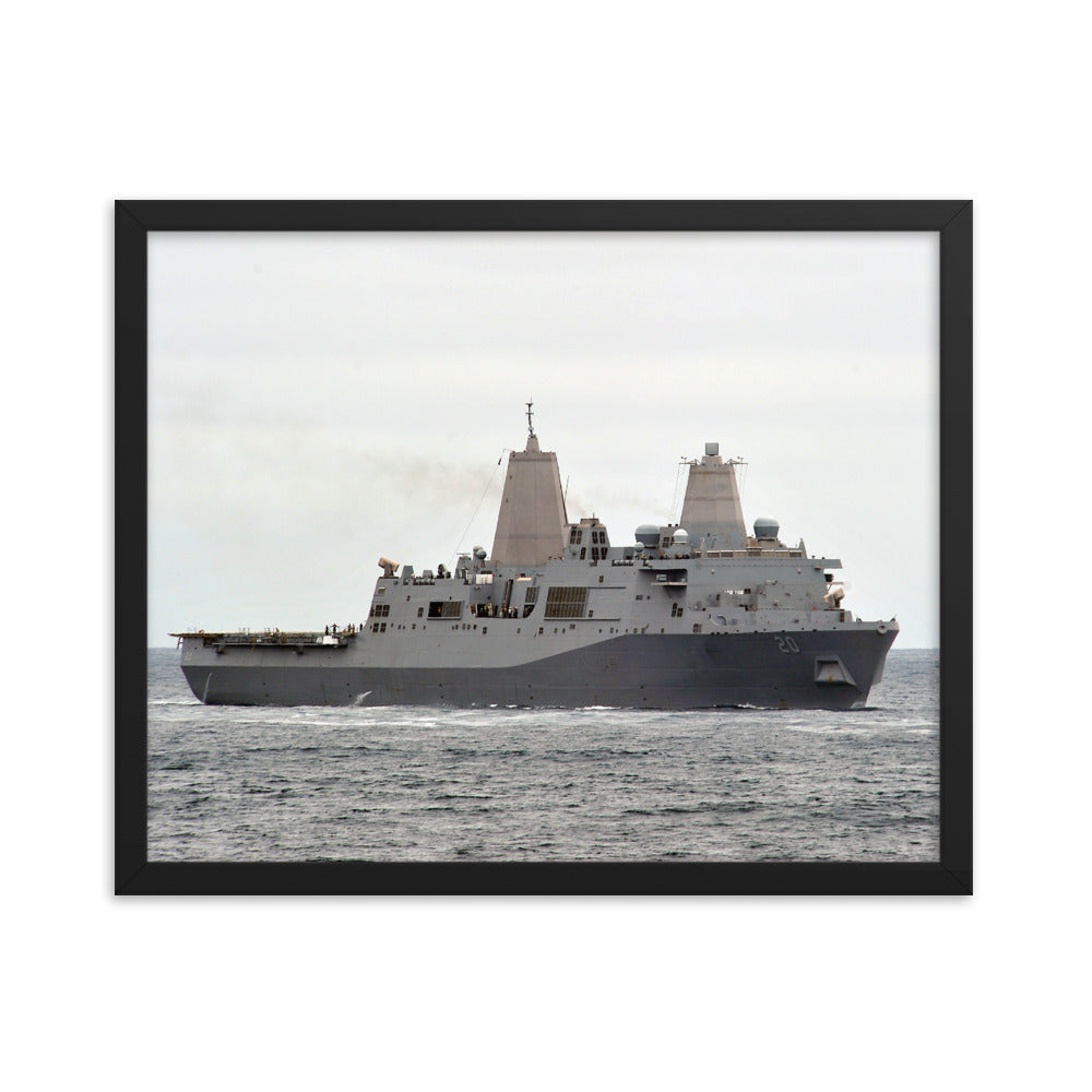 USS Green Bay (LPD-20) Framed Ship Photo