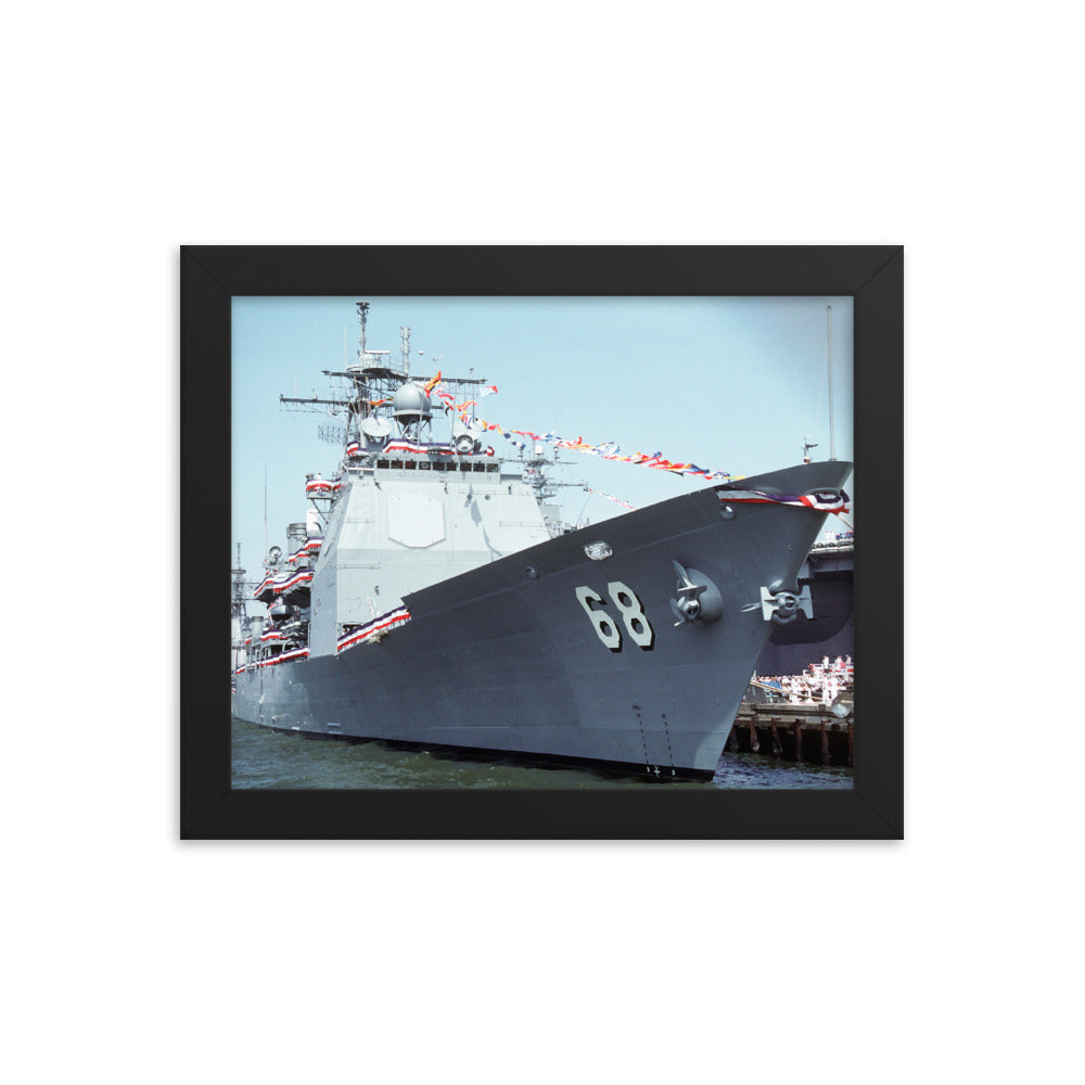 USS Anzio (CG-68) Framed Ship Photo