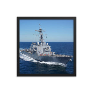 USS Fitzgerald (DDG-62) Framed Ship Photo