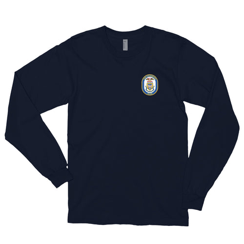 USS Vicksburg (CG-69) Ship's Crest Long Sleeve Shirt