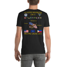 Load image into Gallery viewer, USS George Washington (CVN-73) 2012 Cruise Shirt