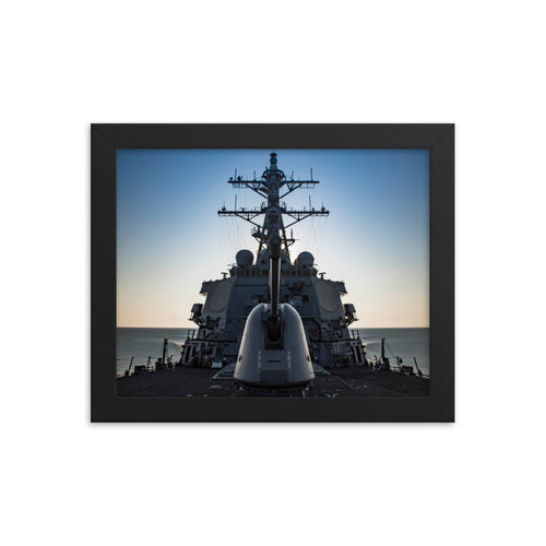 USS Carney (DDG-64) Framed Ship Photo