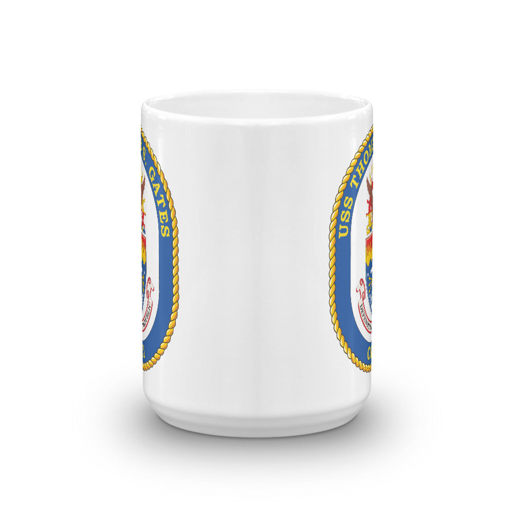USS Thomas S. Gates (CG-51) Ship's Crest Mug