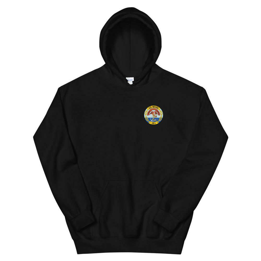 USS Nassau (LHA-4) Ship's Crest Hoodie