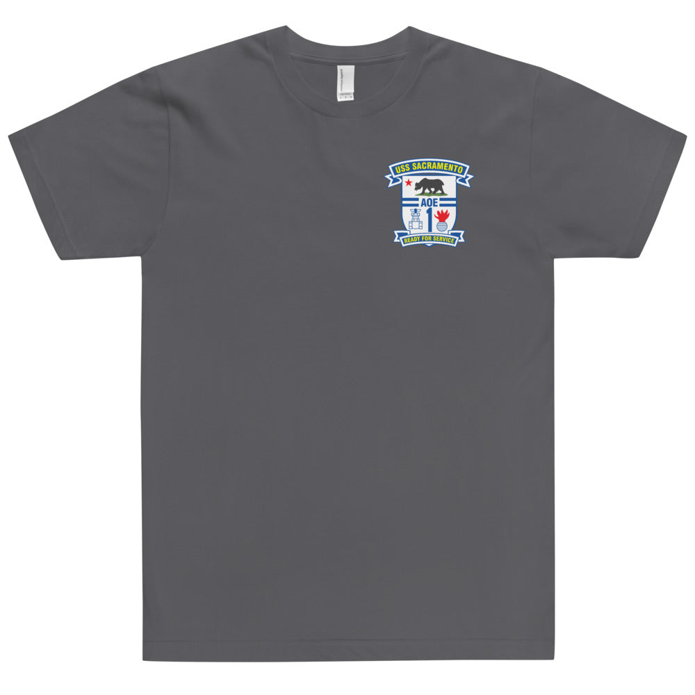 USS Sacramento (AOE-1) Ship's Crest Shirt