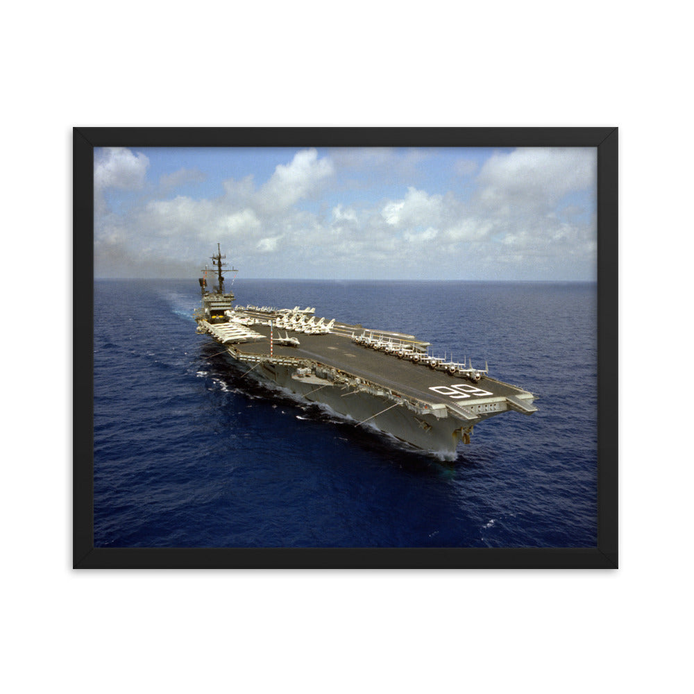USS America (CV-66) Framed Ship Photo