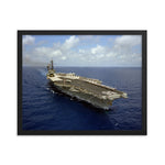 USS America (CV-66) Framed Ship Photo