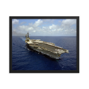 USS America (CV-66) Framed Ship Photo