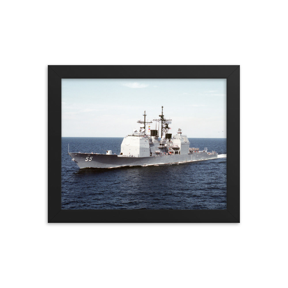 USS Leyte Gulf (CG-55) Framed Ship Photo