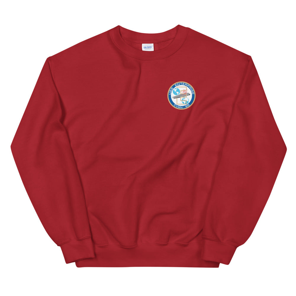 USS Enterprise (CVAN-65) Ship's Crest Sweatshirt