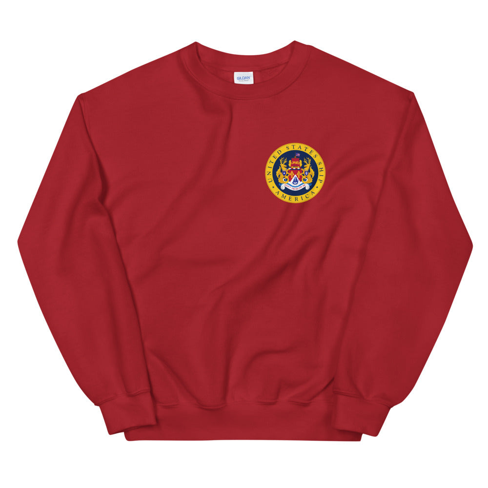 USS America (CVA/CV-66) Ship's Crest Sweatshirt