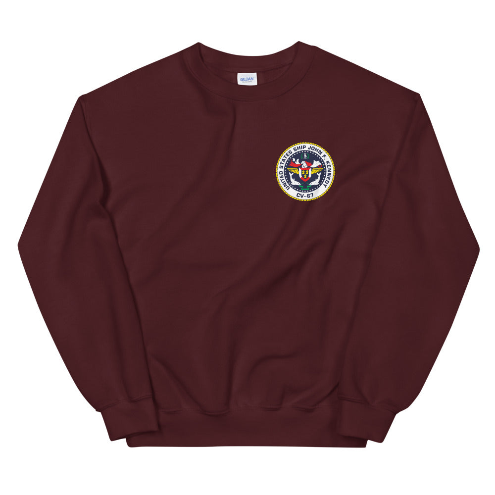 USS John F. Kennedy (CV-67) '83 Bagel Station Sweatshirt
