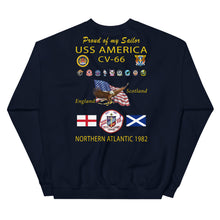 Load image into Gallery viewer, USS America (CV-66) 1982 Sweatshirt - FAMILY