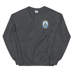 USS Wisconsin (BB-64) Ship's Crest Sweatshirt