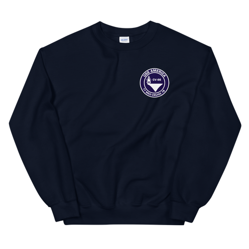 USS America (CV-66) 1977-78 Med Cruise Sweatshirt