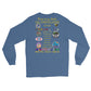 USS Constellation (CV-64) 1988-89 "Patched out" Long Sleeve Cruise Shirt - FAMILY