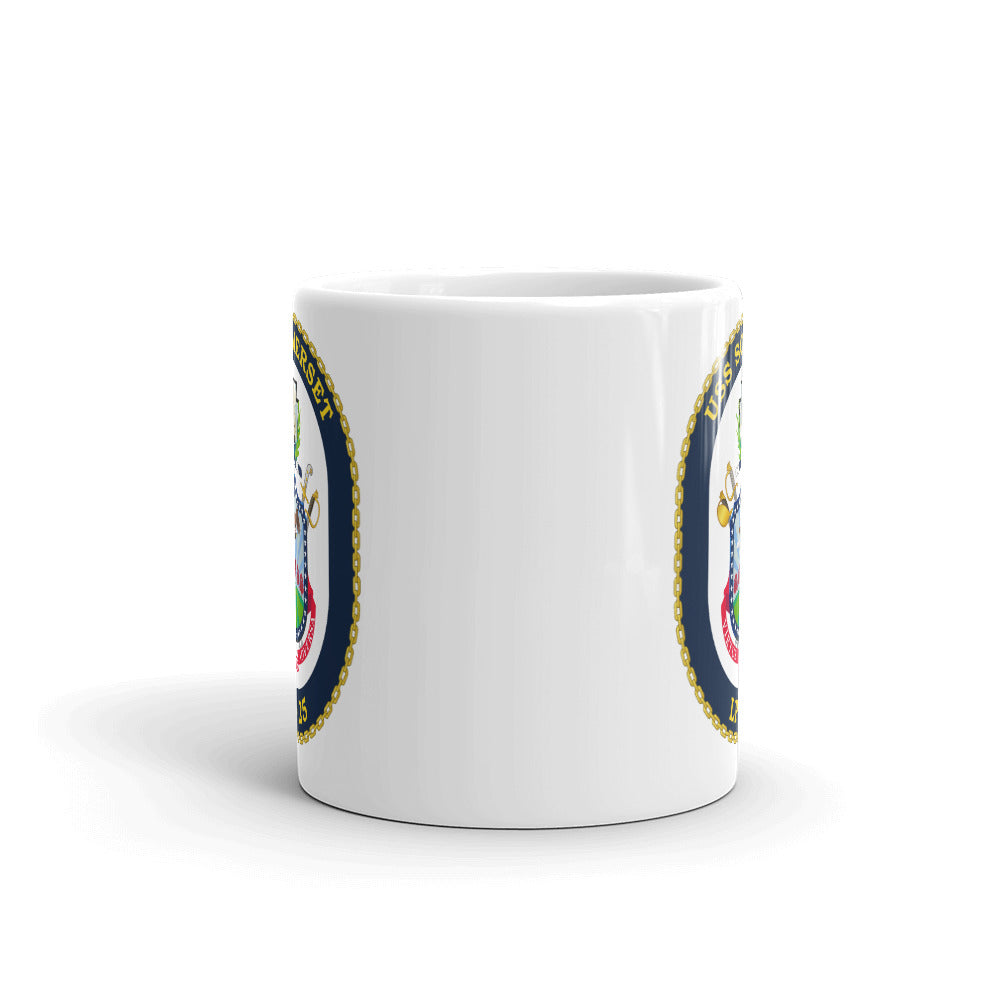 USS Somerset (LPD-25) Ship's Crest Mug