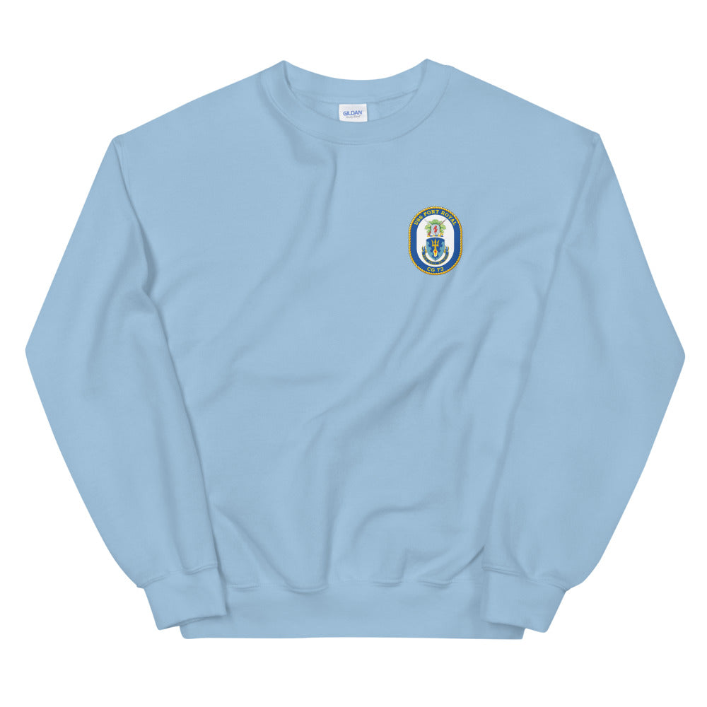 USS Port Royal (CG-73) Ship's Crest Sweatshirt