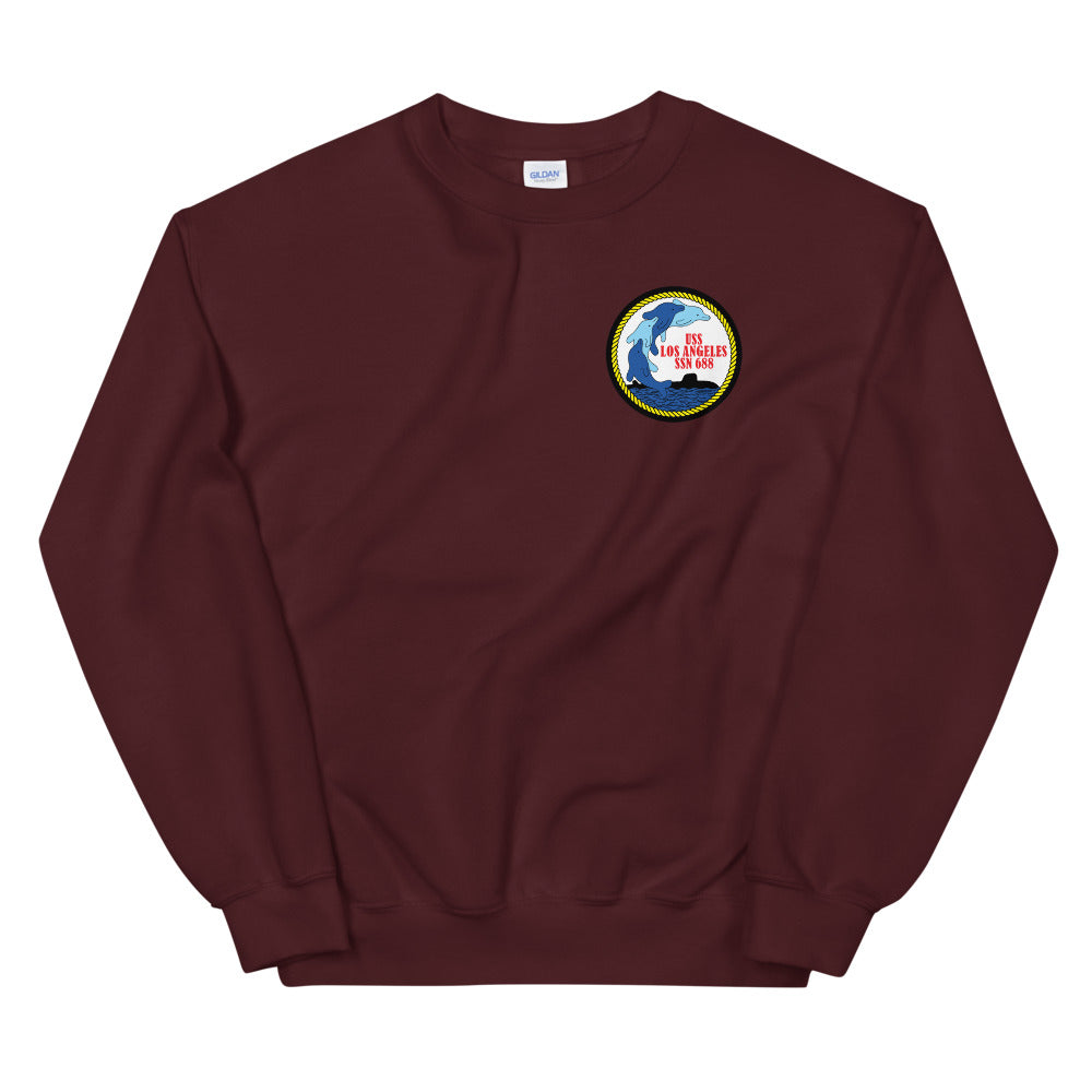USS Los Angeles (SSN-688) Ship's Crest Sweatshirt