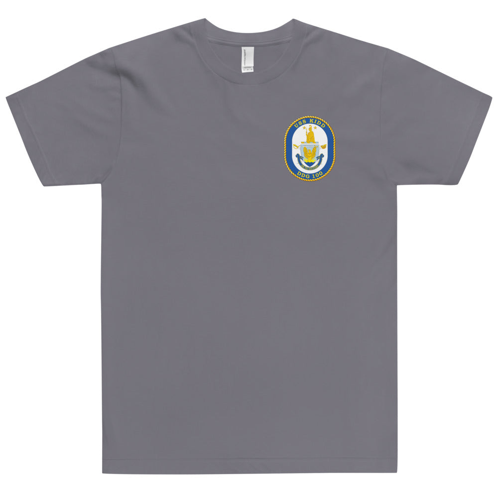 USS Kidd (DDG-100) Ship's Crest Shirt