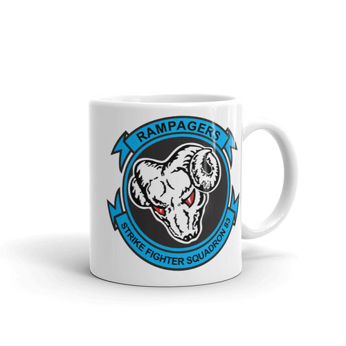 VFA-83 Rampagers Squadron Crest Mug