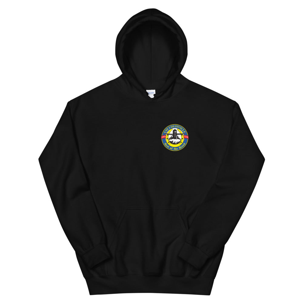 USS Louisville (SSN-724) Ship's Crest Hoodie
