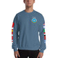 IKE CUSTOM w/FLAGS - E HUGHES - Sweatshirt