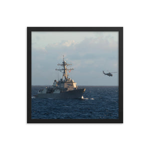 USS Chung-Hoon (DDG-93) Framed Ship Photo