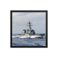 Load image into Gallery viewer, USS Curtis Wilbur (DDG-54) Framed Ship Photo