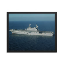 Load image into Gallery viewer, USS Peleliu (LHA-5) Framed Ship Photo