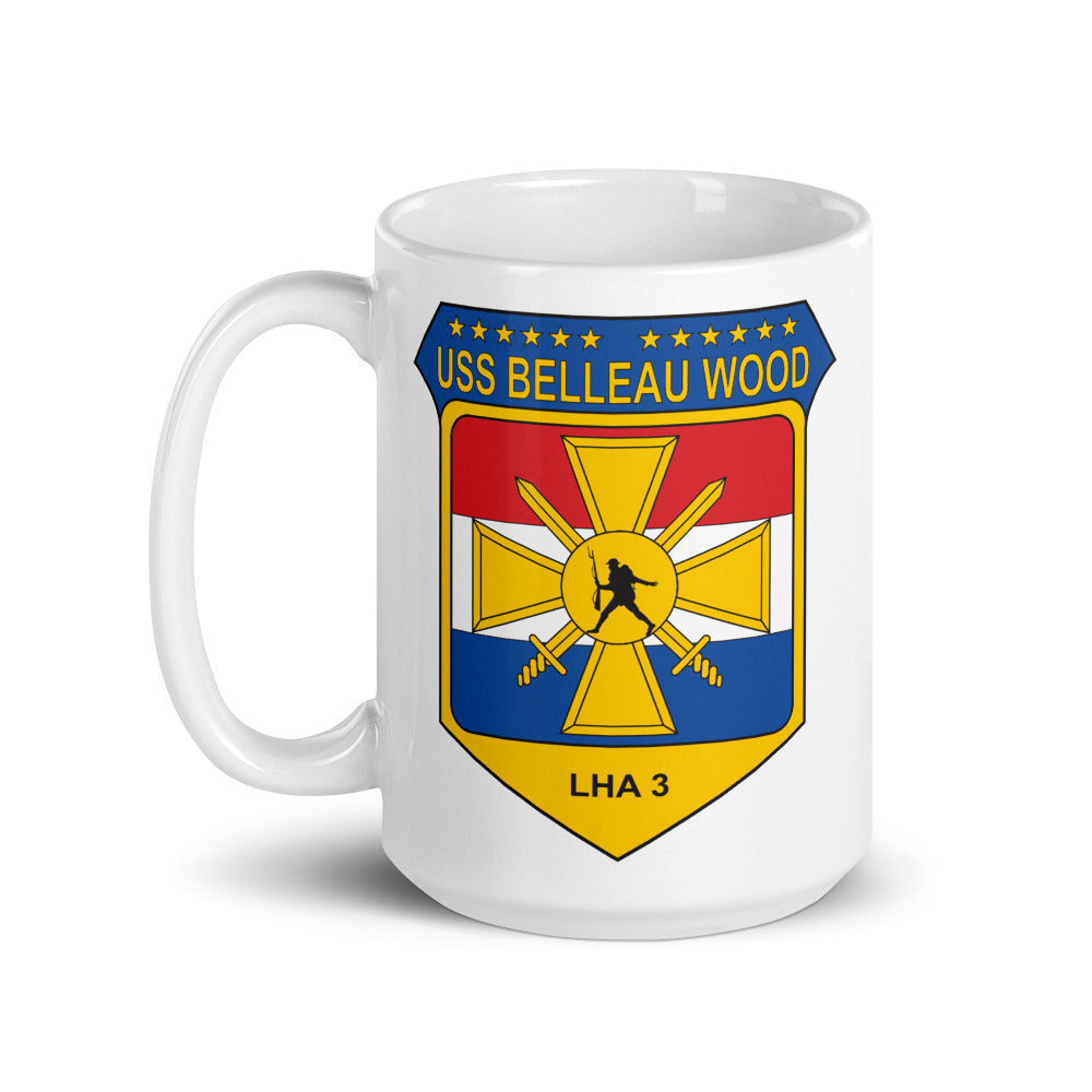 USS Belleau Wood (LHA-3) Ship's Crest Mug
