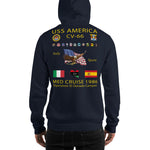 USS America (CV-66) 1986 Cruise Hoodie
