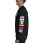 IKE CUSTOM w/FLAGS - E HUGHES - Sweatshirt