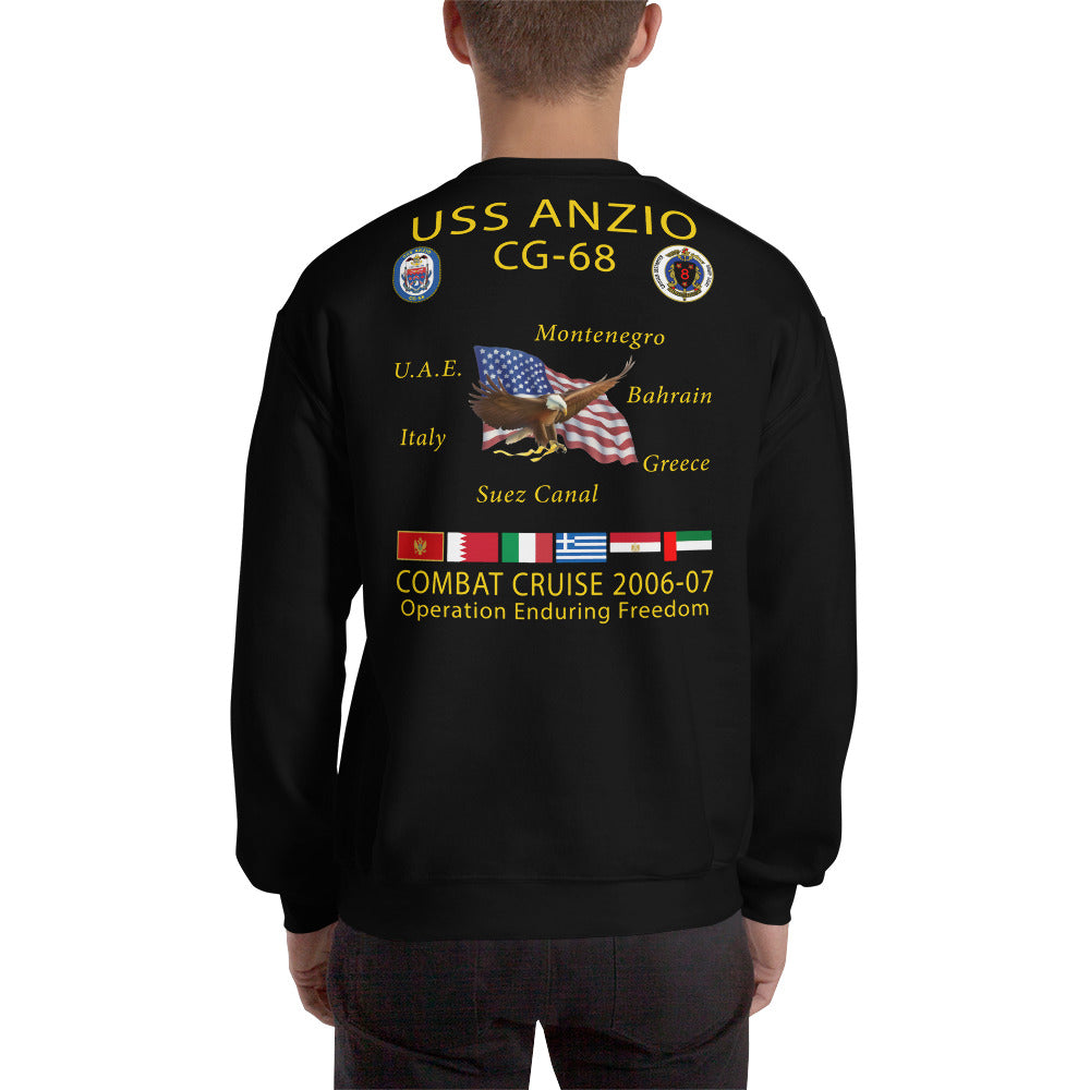 USS Anzio (CG-68) 2006-07 Cruise Sweatshirt