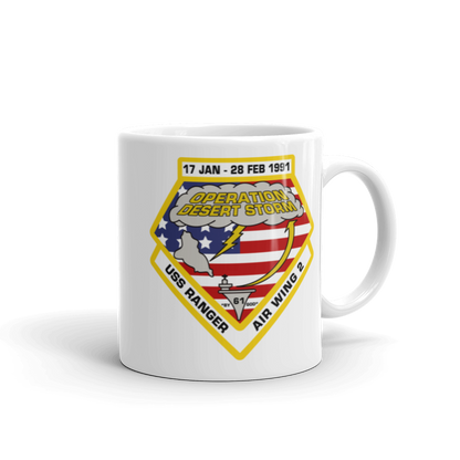 USS Ranger (CV-61) Operation Desert Storm Mug