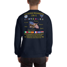 Load image into Gallery viewer, USS George Washington (CVN-73) 1996 Cruise Sweatshirt