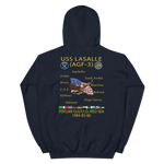USS LASALLE (AGF-3) Custom Cruise Hoodie