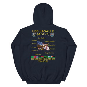 USS LASALLE (AGF-3) Custom Cruise Hoodie