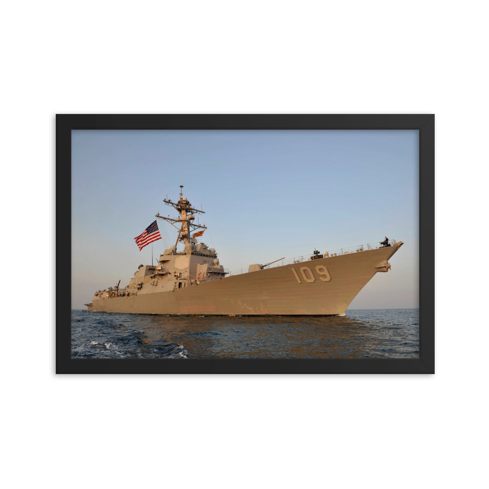 USS Jason Dunham (DDG-109) Framed Ship Photo