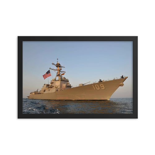 USS Jason Dunham (DDG-109) Framed Ship Photo