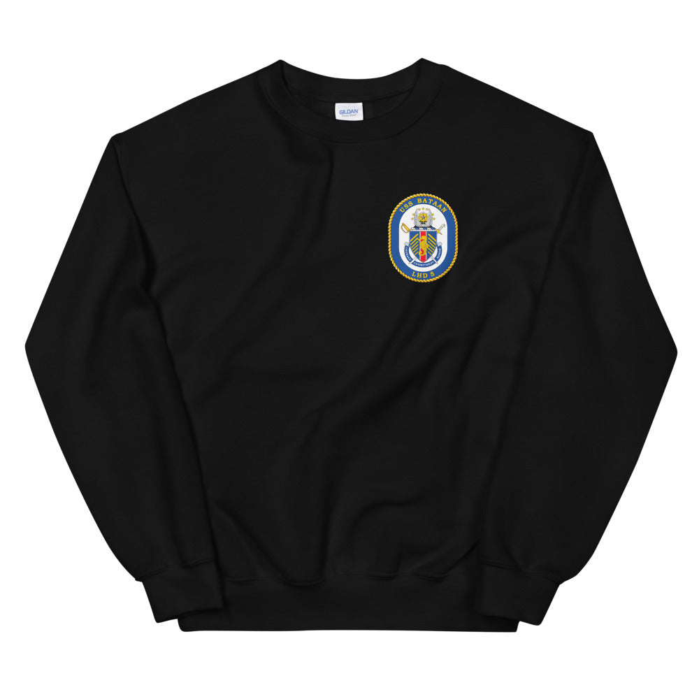 USS Bataan (LHD-5) Ship's Crest Sweatshirt