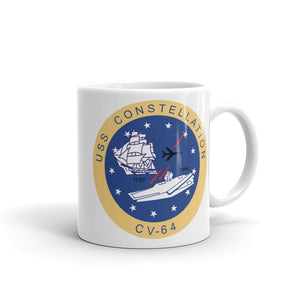 USS Constellation (CV-64) Ship's Crest Mug