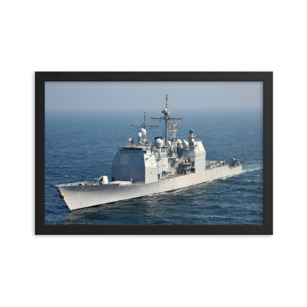 USS Shiloh (CG-67) Framed Ship Photo