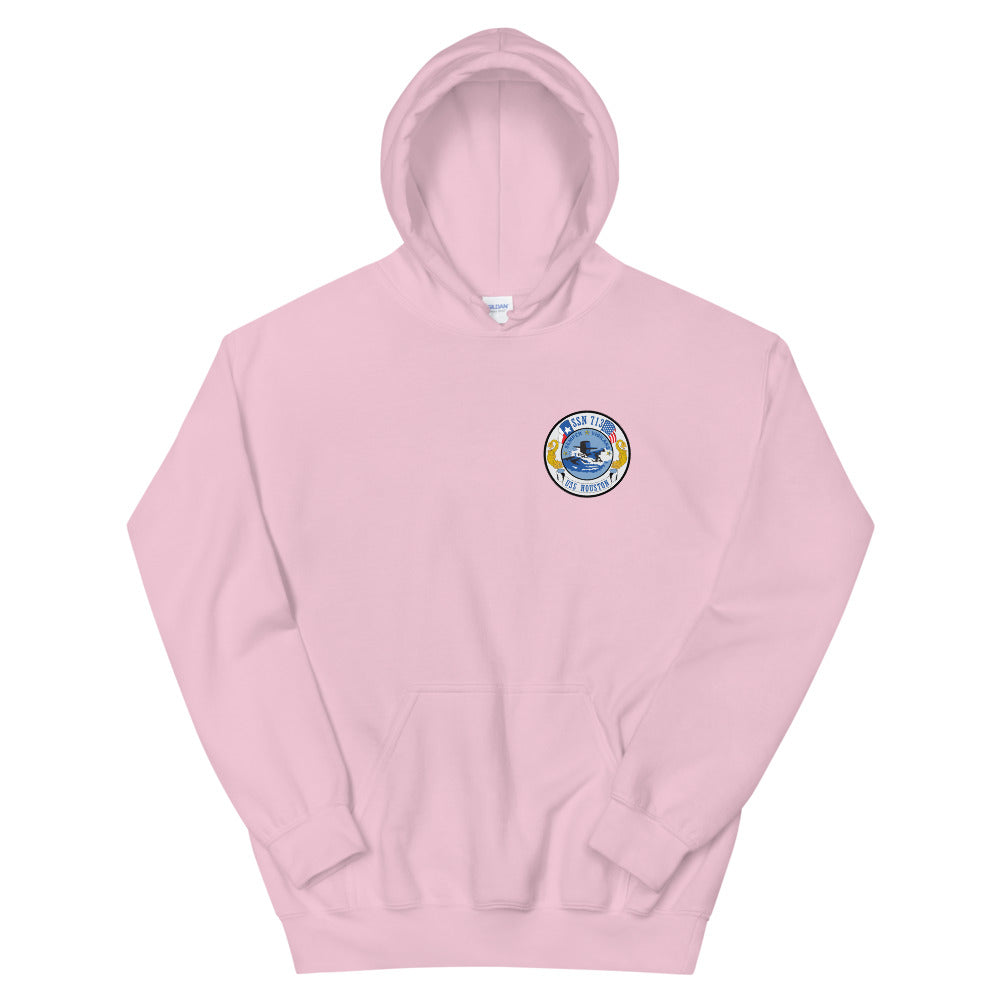 USS Houston (SSN-713) Ship's Crest Hoodie