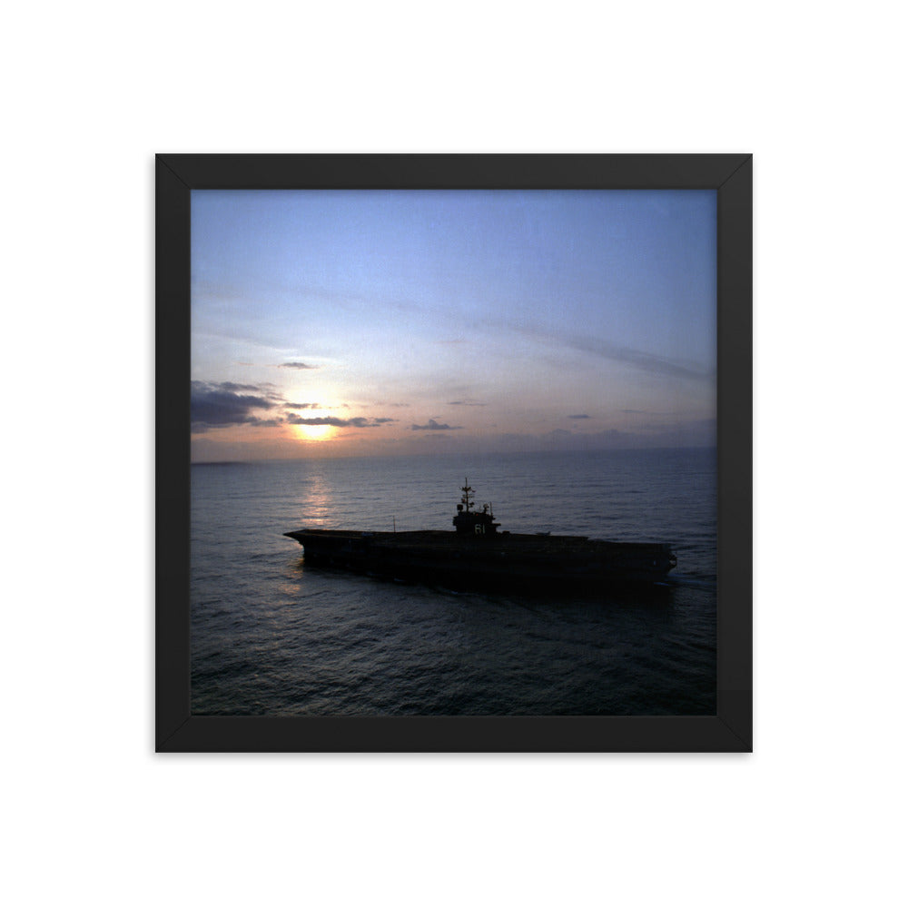USS Ranger (CV-61) Framed Ship Photo