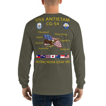Load image into Gallery viewer, USS Antietam (CG-54) 1992 Long Sleeve Cruise Shirt