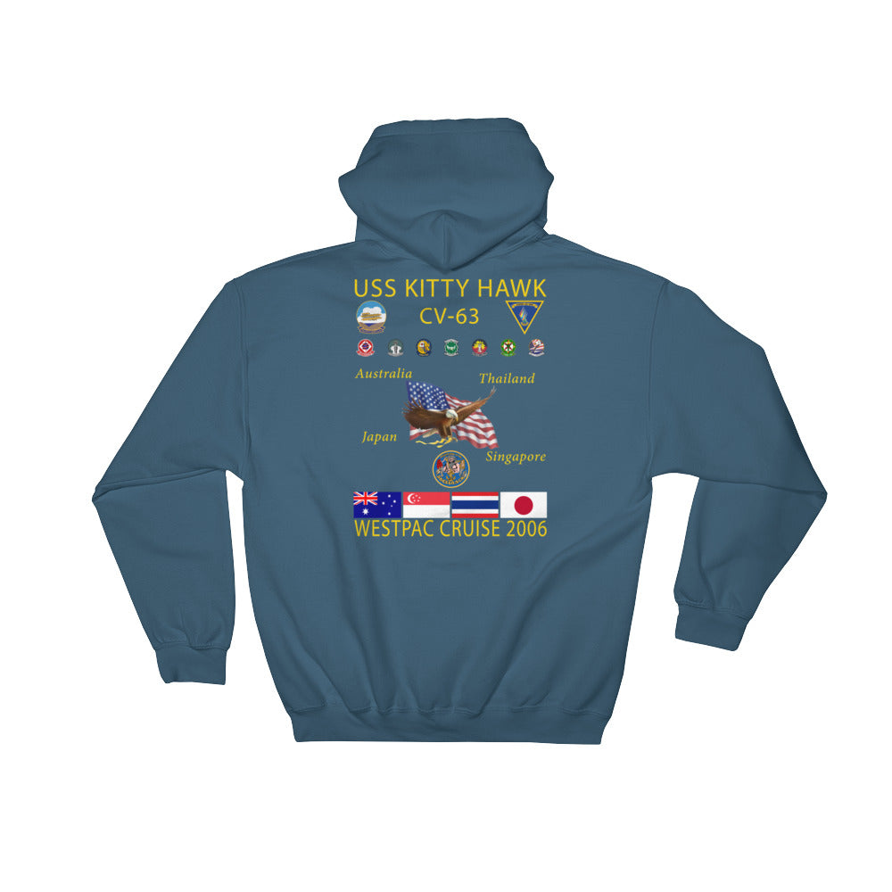 USS Kitty Hawk (CV-63) 2006 Cruise Hoodie