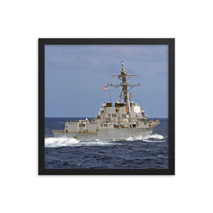 USS Bulkeley (DDG-84) Framed Ship Photo