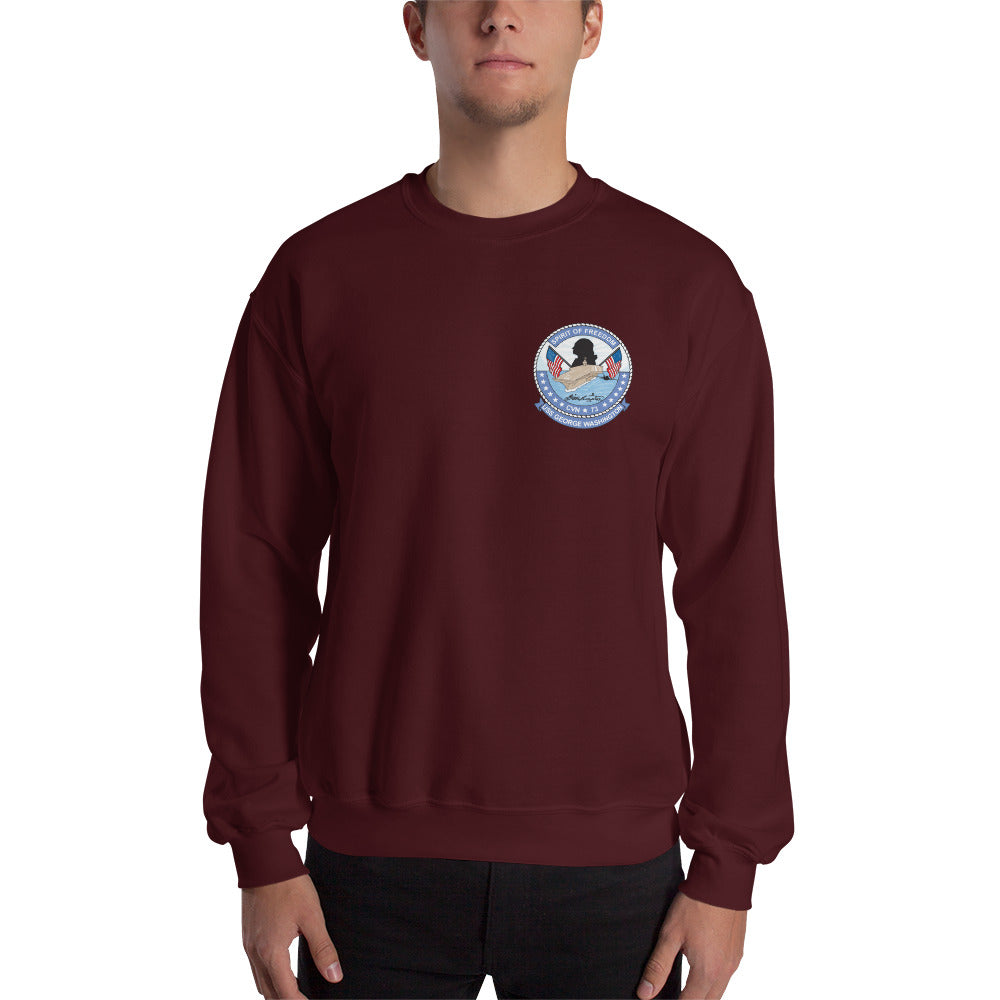 USS George Washington (CVN-73) 2011 Cruise Sweatshirt