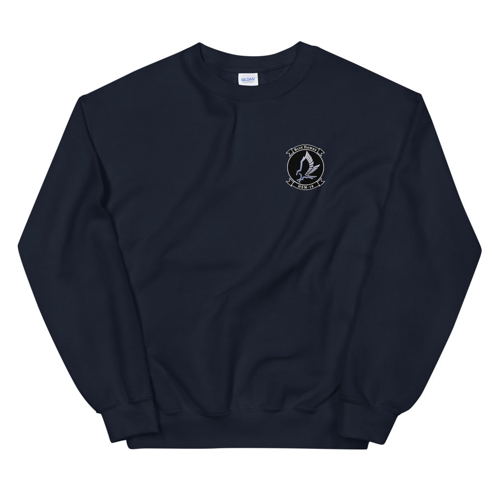 HSM-78 Blue Hawks Squadron Crest Sweatshirt